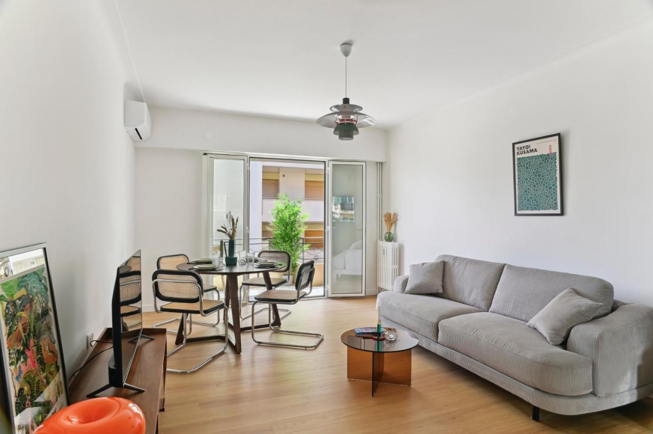 Designer Flat, Luxurious, Close From Palais, Terrasse, Private Garage, Air Conditoning Cannes Eksteriør bilde