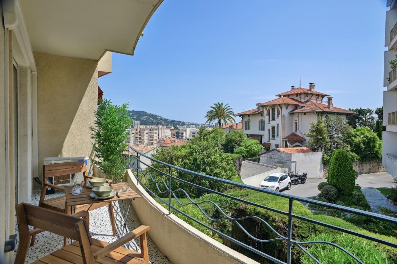 Designer Flat, Luxurious, Close From Palais, Terrasse, Private Garage, Air Conditoning Cannes Eksteriør bilde